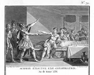 Scipio Africanus discovering military conspiracy Scipio Africanus discovering military conspiracy