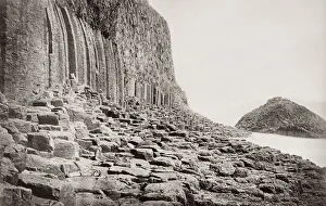 Scotland, Bending Pillars and Causeway, Staffa Scotland, Bending Pillars and Causeway, Staffa
