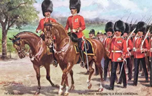 Equine Collection: The Scots Guards marching to a State Ceremonial