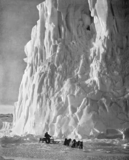 Scott Polar Expedition - point of the Barne Glacier