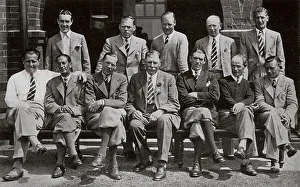Scottish golf team after the Professional International 1936 Scottish golf team after the Professional International 1936