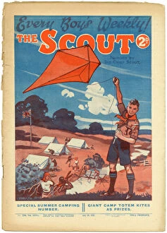 Hobbies Gallery: The Scout magazine front cover, Special Summer Camping Numbe
