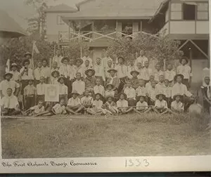 Scouts of the 1st Ashanti Troop, Gold Coast, West Africa
