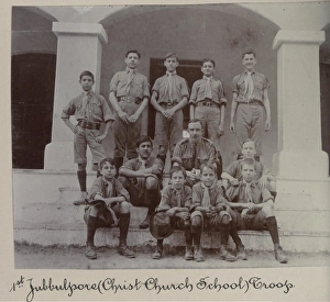 Madhya Gallery: Scouts of the 1st Jubbulpore Troop, India