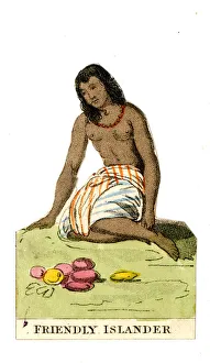 Scrap, Peoples of the World - Tonga, Friendly Islander Scrap, Peoples of the World - Tonga, Friendly Islander