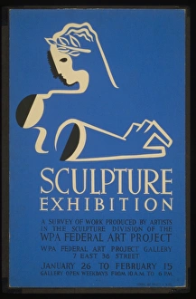 Sculpture exhibition A survey of work produced by artists in Sculpture exhibition A survey of work produced by artists in