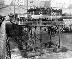 Jetty Gallery: Sea trip by rail, Brighton electric railway