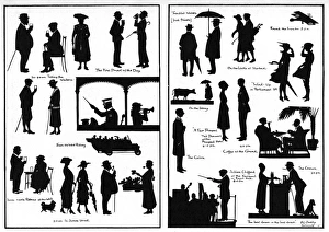 The Season in Harrogate in Silhouette, H. L. Oakley The Season in Harrogate in Silhouette, H. L. Oakley