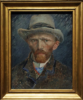 Self-portrait, 1887, by Vincent van Gogh (1853-1890) Self-portrait, 1887, by Vincent van Gogh (1853-1890)