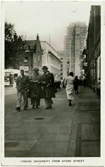 Universities Gallery: Senate House (University of London) from Store Street