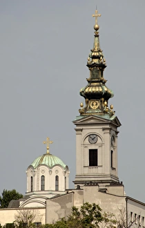 Serbia. Belgrade. Cathedral of St. Michael the Archangel Serbia. Belgrade. Cathedral of St. Michael the Archangel