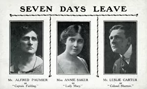 New items from The Michael Diamond Collection: Seven Days Leave, Lyceum Theatre, Strand, London
