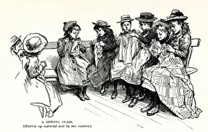 A Sewing Class, Guild of the Good Samaritan A Sewing Class, Guild of the Good Samaritan