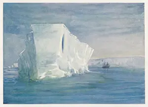 Trans-Antarctic Expedition Prints: Shackleton's Iceberg Print