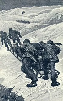 Images Dated 13th August 2012: Shackleton / Sledging / 1908