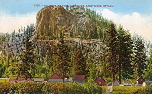 Shakespeare Rock, Lake Tahoe, Nevada, USA Shakespeare Rock, Lake Tahoe, Nevada, USA
