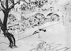 Shameen bridge, Canton, China, 1914 Shameen bridge, Canton, China, 1914
