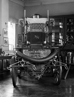 London Fire Brigade Museum Gallery: Shand Mason fire appliance in a steam museum
