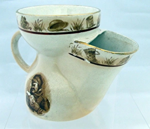 Shaving Mug - Border is the coat of Arms of Whitby - WWI Shaving Mug - Border is the coat of Arms of Whitby - WWI