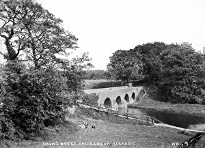 Shaws Bridge and River Lagan, Belfast Shaws Bridge and River Lagan, Belfast