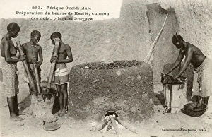 Shea butter production - Senegal Shea butter production - Senegal