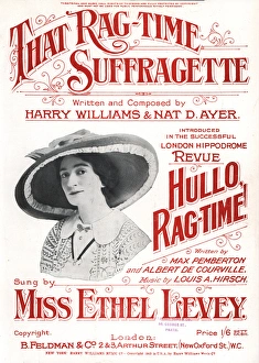 Sheet Music That Ragtime Suffragette Sheet Music That Ragtime Suffragette