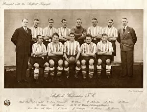 Trainers Gallery: Sheffield Wednesday Cup Final Team 1935