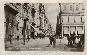 Carriages Gallery: Sherif Pasha Street in Alexandria, Egypt