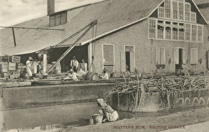 Shipping Rum - British Guiana (Guyana) Shipping Rum - British Guiana (Guyana)