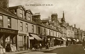 Seller Gallery: The shops on Mill Street, Alloa, Scotland