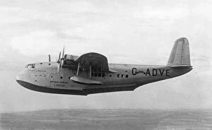 Images Dated 26th January 2014: Short S23 Empire Flying Boat G-ADVE Centurion