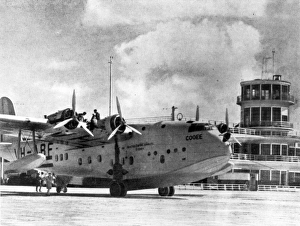 Short S23 Empire Flying Boat VH-ABF Cooee of Qantas Short S23 Empire Flying Boat VH-ABF Cooee of Qantas