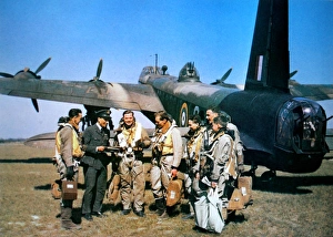 Short Stirling I -normally carried a crew of seven