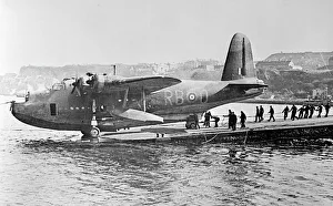 Jetty Gallery: Short Sunderland flying boat, WW2
