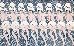 <b class=qtipBold><figcaption>Showgirl/Snowflake Dance</figcaption></b><br>Showgirls perform the 'Dance of the Snowflakes'.<br><em>© Mary Evans Picture Library</em> Showgirl/Snowflake Dance