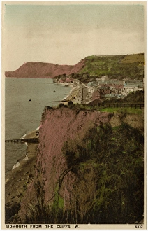 Sidmouth, Devon - View from the Cliffs (West) Sidmouth, Devon - View from the Cliffs (West)