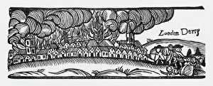 County Londonderry Prints: Londonderry Siege Print