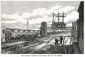 Signal Station - Hungerford Bridge - Charing Cross 1864 Signal Station - Hungerford Bridge - Charing Cross 1864