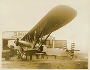<b class=qtipBold><figcaption>Sikorsky Bomber</figcaption></b><br>Igor Sikorsky designed this bomber for the United States Army, with a 30 metre wing span, and an anticipated speed of 225 km/h.<br><em>© Mary Evans Picture Library</em> Sikorsky Bomber