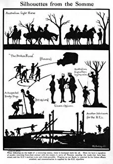 Silhouettes from the Somme by H. L. Oakley