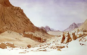 <b class=qtipBold><figcaption>Sinai, by Max Schmidt</figcaption></b><br>Sinai, by Max Schmidt (1818-1901). Date: 1844<br><em>© Mary Evans Picture Library</em> Sinai, by Max Schmidt