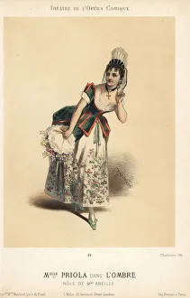 Images Dated 23rd January 2019: Singer Marguerite Priola as Abeille in the comic