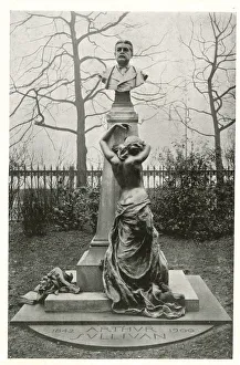 Sir Arthur Sullivan statue, Embankment Gardens, London Sir Arthur Sullivan statue, Embankment Gardens, London