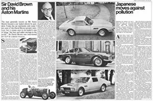 1970 Gallery: Sir David Brown and his Aston Martins