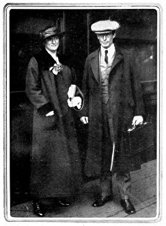 Sir Douglas Mawson and Lady Mawson, London, 1914 Sir Douglas Mawson and Lady Mawson, London, 1914