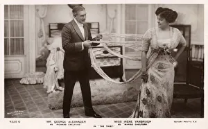 Sir George Alexander and Dame Irene Vanburgh in The Thief Sir George Alexander and Dame Irene Vanburgh in The Thief