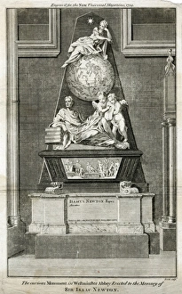 Sir Isaac Newtons tomb in Westminster Abbey Sir Isaac Newtons tomb in Westminster Abbey