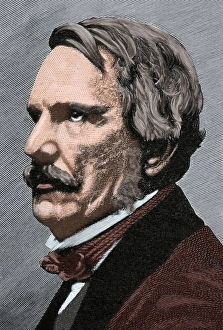 Sir John Lawrence (1811-1879). Colored engraving Sir John Lawrence (1811-1879). Colored engraving