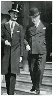 Sir Thomas Beecham leaving the War Office 1939 Sir Thomas Beecham leaving the War Office 1939