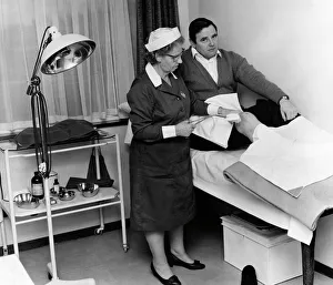 Sister and patient, Convalescent Police Seaside Home, Hove Sister and patient, Convalescent Police Seaside Home, Hove